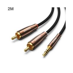 Ugreen AV170 (80847) 3.5mm to 2x RCA Aux Cable - 2M