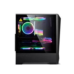 ARESZE P3 Mid-Tower Gaming Desktop Casing - Black