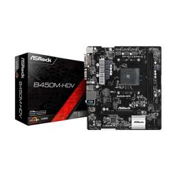 ASROCK B450M-HDV DDR4 Motherboard